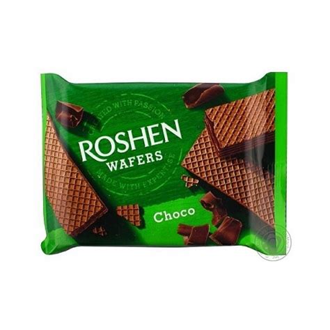 Wafle Roshen Wafers Wafelki Czekoladowe Choco G Allegro Pl