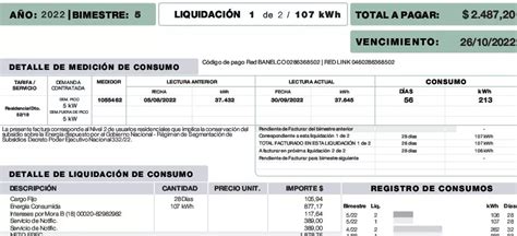 Ya Está La Nueva Factura De Epec ¿que Nivel De Subsidio Tengo