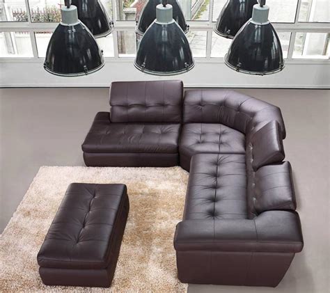 Brown Italian Leather Sofa Makes A Luxury Statement – Couch & Sofa ...