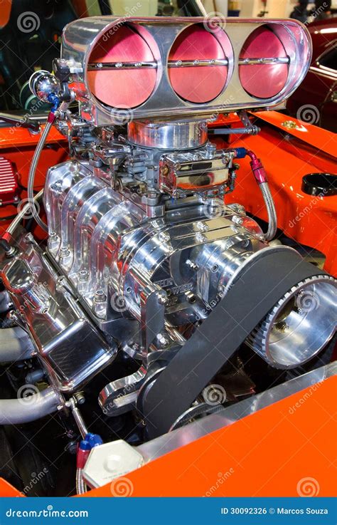 Muscle Car Engine Royalty Free Stock Image Image 30092326