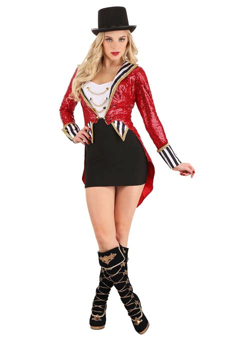 Women S Sexy Sequin Ringmaster Costume Walmart Canada