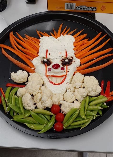 Spooky Halloween Veggie Tray