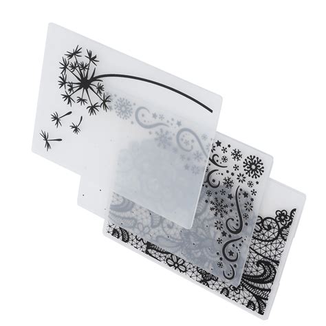 Nellies Choice Embossing Folder A4 Lattice