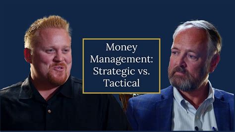 money management strategic  tactical finance bites financial