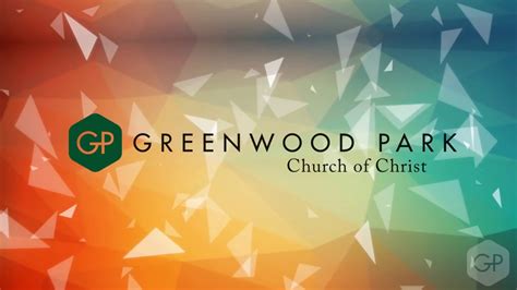 Greenwood Park Church Of Christ Worship 1619 Youtube