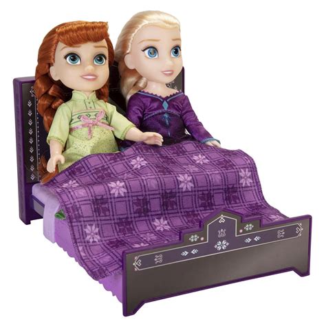 Disney Frozen 2 Petite Anna and Elsa Lullaby Gift Set with 2 dolls ...