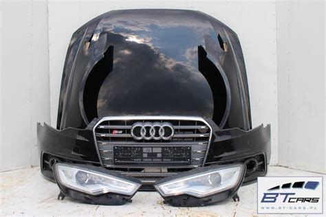 Audi A S S Line Prz D Maska B Otniki Zderzak Pas Przedni Lampy