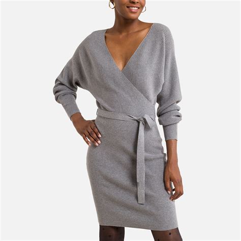 Robe Effet Cache C Ur En Maille Vero Moda La Redoute