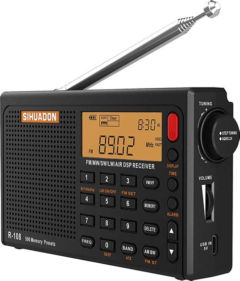 Radiwow Sihuadon R Am Fm Sw Lw Airband Dsp