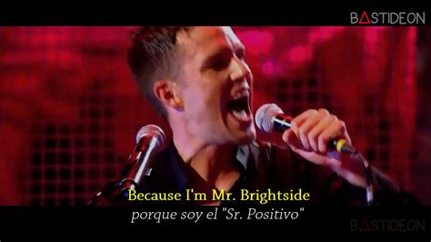 The Killers Mr Brightside Sub Español Lyrics Youtube