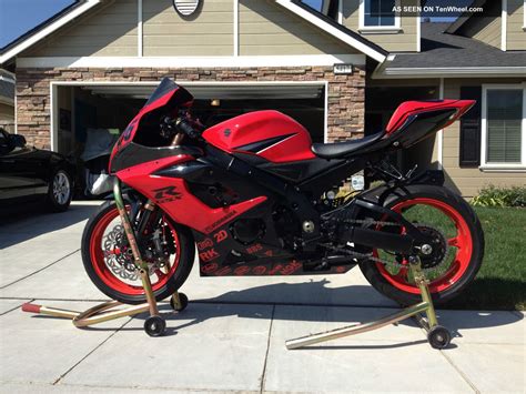 2006 Suzuki Gsx R 1000 Red Black