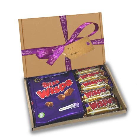 Cadburys Wispa Gold & Wispa Bites Chocolate Selection Box, Chocolate ...