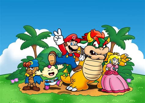 The Super Mario RPG Crew by PopplioPower on DeviantArt