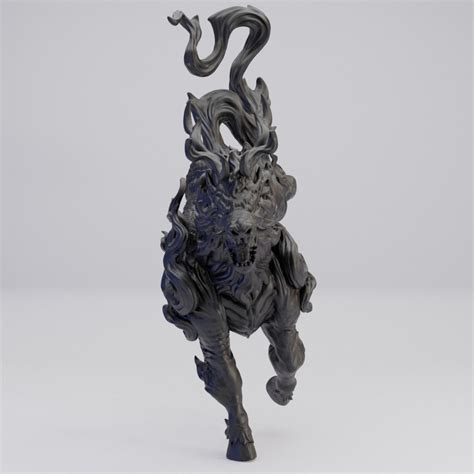 Hot Goblin 麒麟 ポーズA ミニチュア ホットゴブリン 神獣降臨