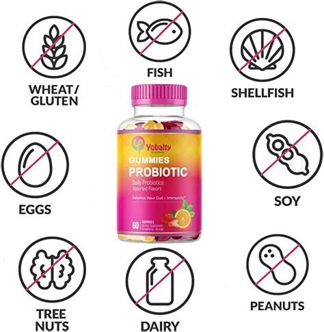 Vegan Probiotic Gummies Vaginal Health Ph Balancesugar Free For