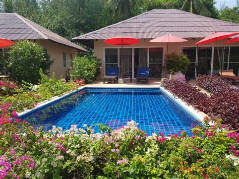 Villa Mit Eigenem Pool The Andamania Beach Resort Spa Khuk Khak