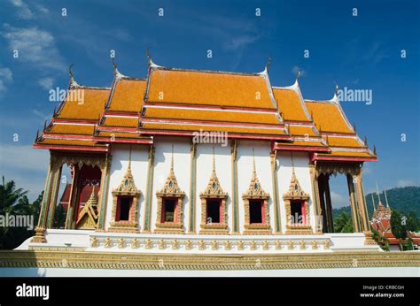 Buddhist Temple Wat Bang Riang Temple Thub Pat Phang Nga Thailand