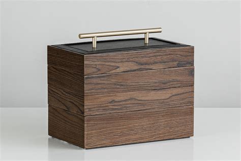 Modern Wood Jewelry Box