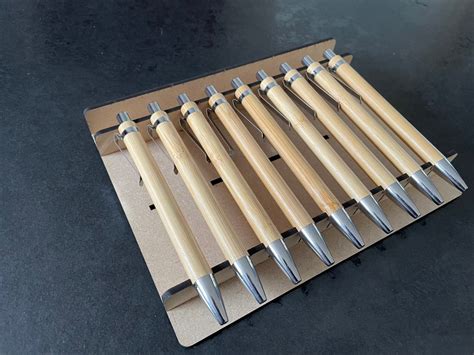 Pen And Pencil Laser Engraving Jig Files Etsy
