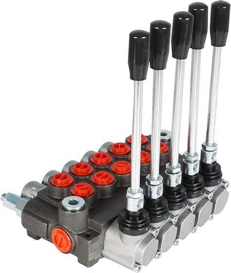 Buy Waltyotur Hydraulic Directional Control Valve 5 Spool 13 GPM