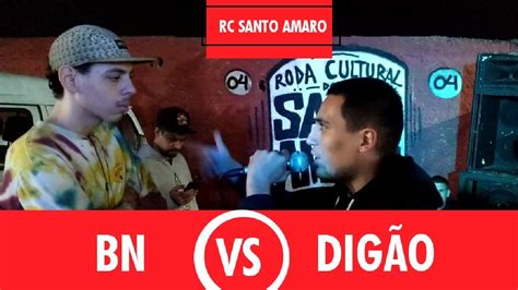 Bn Vs Dig O A Fase Roda Cultural Do Santo Amaro Ed Youtube