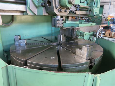 Used Vertical Turret Lathes VTL For Sale King 52 VTL With Fine Feed