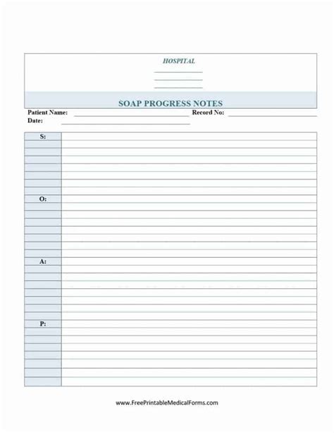 43 Progress Notes Templates Mental Health Psychotherapy Nursing Artofit