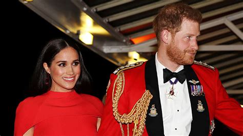 Meghan Markle Stuns In Red While Holding Hands With Prince Harry Access