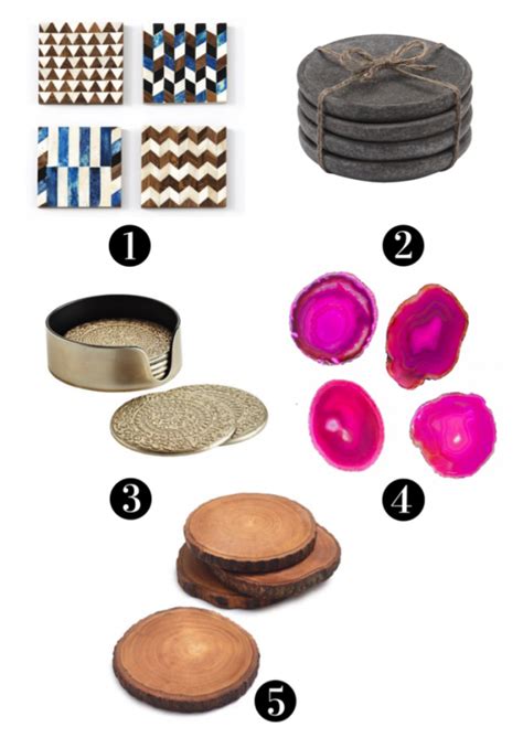 The Best Coasters For Your Coffee Table Havenly Blog Havenly