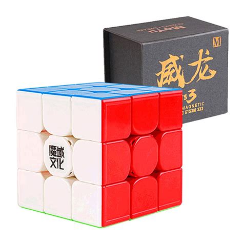 Buy CuberSpeed MoYu WeiLong GTS3 M Stickerless 3x3 Magic Cube Magnetic