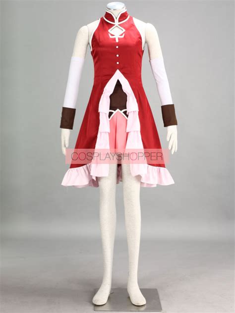 Puella Magi Madoka Magica Sakura Kyoko Cosplay Costume