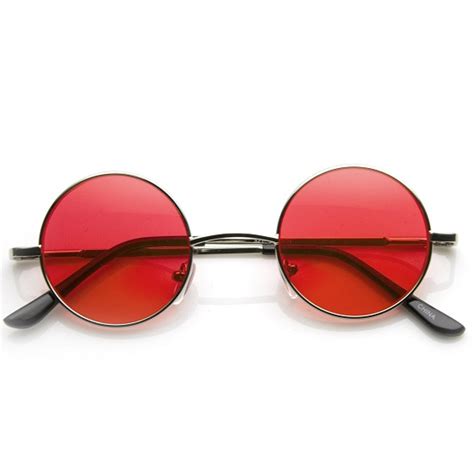 Red Round Sunglasses