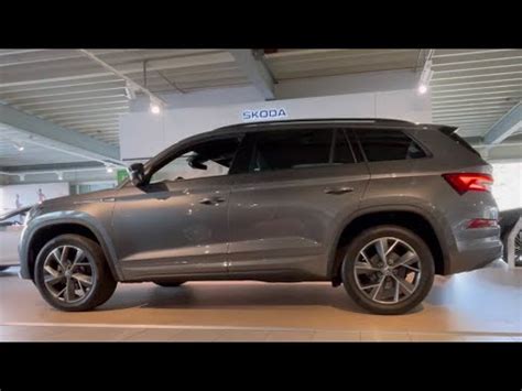 Skoda New Kodiaq Sportline In K Graphite Grey Inch Triglav