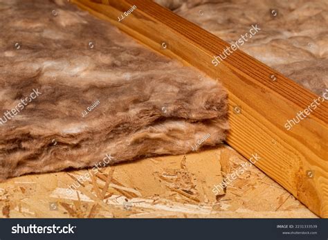 Fiberglass Insulation Attic House Home Energy Stock Photo 2231333539 ...