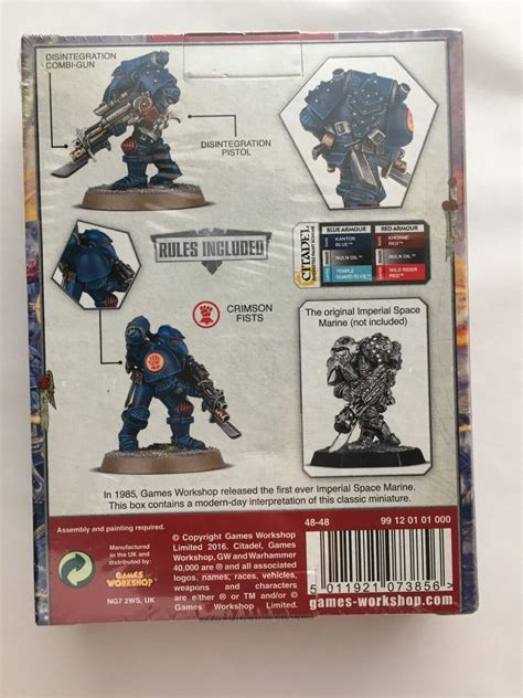 Sealed Nib 30th Anniversary Limited Edition Imperial Space Marine 2016