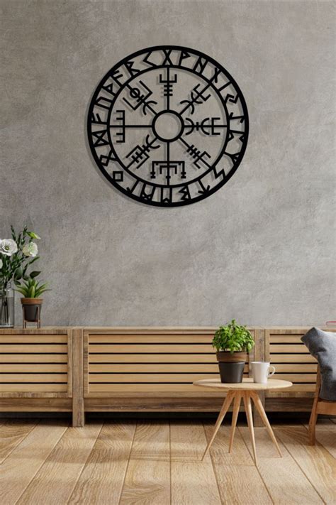 Vegvisir Metal Wall Decor Art Metal Wall Decor Metal Wall Sign
