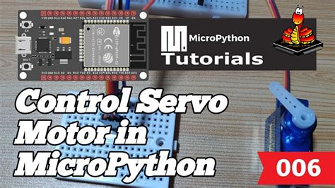 Esp Servo Motor In Micropython Sg Guide