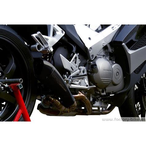 Escape Hp Corse Hydroform Black Honda Crossrunner Factory Bike