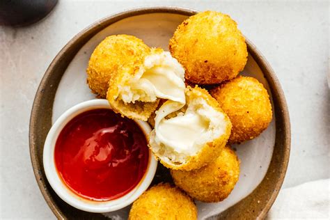 How To Make Cheesy Potato Balls I Am A Food Blog I Am A Food Blog