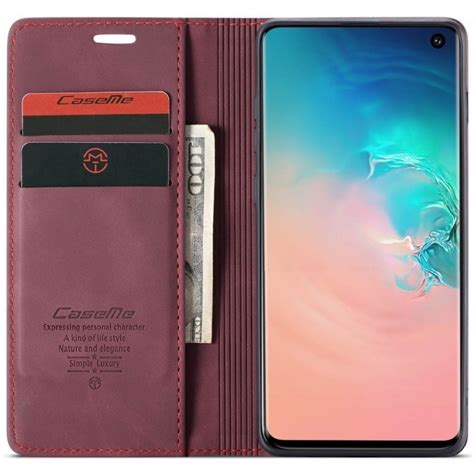 CaseMe Smart Magnet Flipdeksel Samsung Galaxy S10E SM G970F Burgu