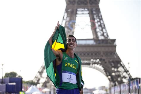 Olimp Ada De Paris Caio Bonfim Prata Na Marcha Atl Tica Em Resultado