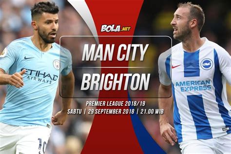 Data Dan Fakta Premier League Manchester City Vs Brighton Bola Net