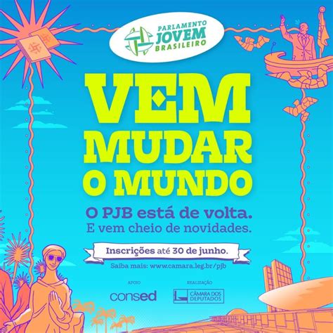 Parlamento Jovem Brasileiro abre inscrições para edição 2023 Novo