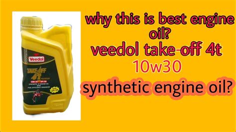 Veedol Take Off 4t 10w30 Engine Oil Review Tide Water Semi