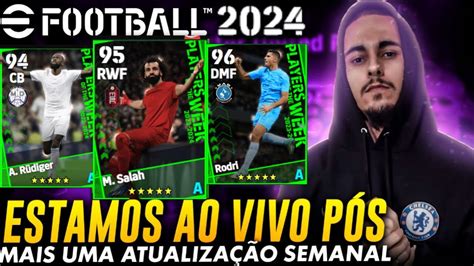 P S Atualiza O Semanal Vem Junto Efootball Ao Vivo