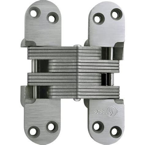 SOSS #220 Invisible Hinge Satin Stainless Steel | CabinetParts.com