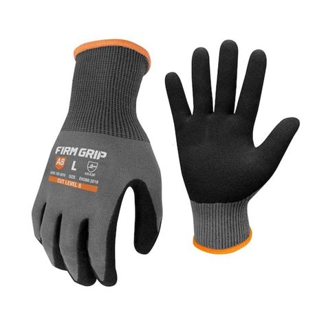 Firm Grip Large Precision Grip Ansi A Cut Resistant Work Gloves