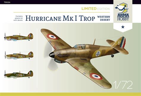 Arma Hobby Hawker Hurricane Mki Trop Western Desert Limited 17