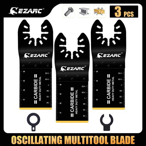 Ezarc Oscillating Carbide Blades Multi Tool For Hard Material Cutting