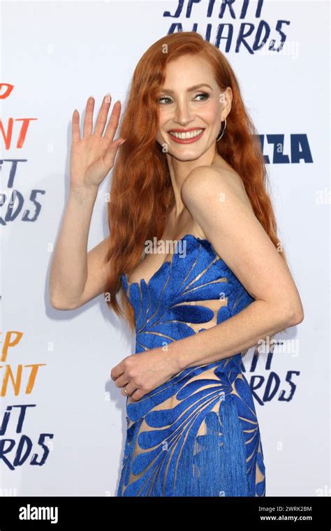 Los Angeles Feb 25 Jessica Chastain At The 2024 Film Independent